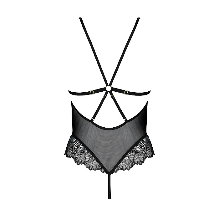 Боді Passion DELIENA BODY XXL/XXXL, black