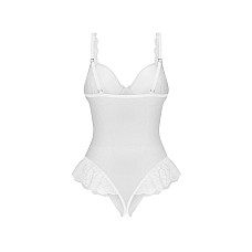 Боді Obsessive Weddya crotchless teddy L/XL