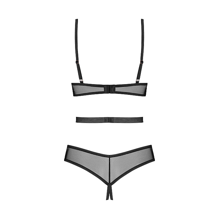Боди Obsessive Euridia crotchless teddy M/L