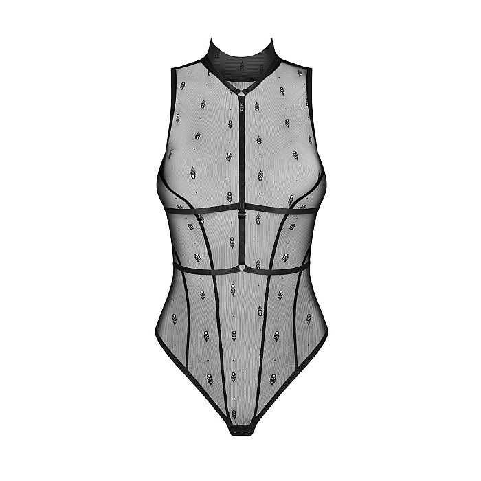 Боді Obsessive Anniverse Special teddy & harness L/XL