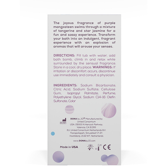 Набор бомбочек для ванны Dona Bath Bomb Sassy Tropical Tease (140 г)