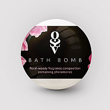 Бомбочка для ванны с феромонами Obsessive Bath bomb Floral - Woody (100 г)