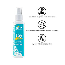 Антибактеріальний спрей для секс-іграшок pjur Toy Clean 100 мл без спирту, делікатний