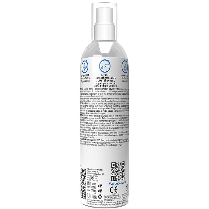 Спрей для очистки игрушек Wet Toy Cleaner, без спирта, действует за 30 секунд (118 мл)