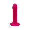 Дилдо з присоскою Adrien Lastic Hitsens 2 Pink, відмінно для страпона, макс діаметр 4 см, довжина 16