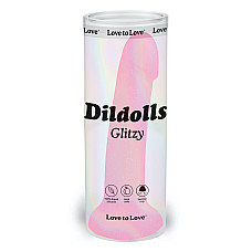 Дилдо з блискітками Love To Love DILDOLLS - GLITZY ультрам'який
