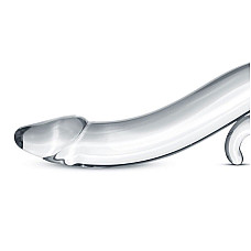 Скляний дилдо Gildo Glass Dildo No. 21, реалістична головка