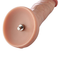 Гиперреалистичный фаллоимитатор для секс-машин Hismith Hyper Realistic Silicone Dildo, KlicLok
