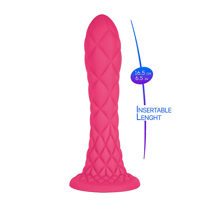 Фаллоимитатор SilexD Fantasy Liquid Silicone Dreamy 7in Pink
