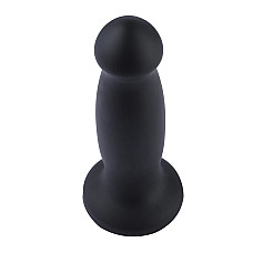 Силиконовый дилдо для секс-машин Hismith 7.2" Black Silicone Anal Dildo, система KlicLok