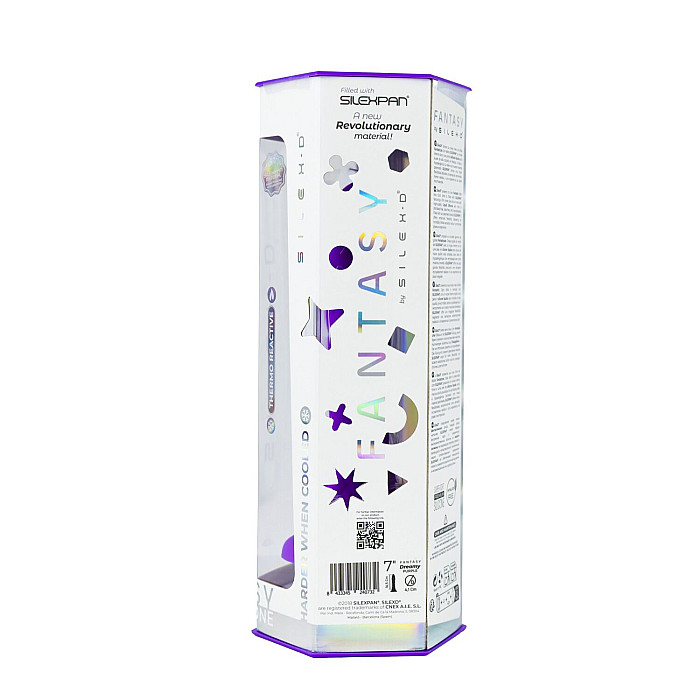 Фаллоимитатор SilexD Fantasy Liquid Silicone Dreamy 7in Purple