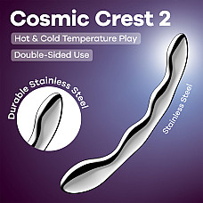 Металевий дилдо Satisfyer Cosmic Crest 2