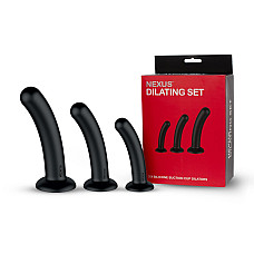 Набір дилдо Nexus Dilating Set (17см, 15см, 12,5см)