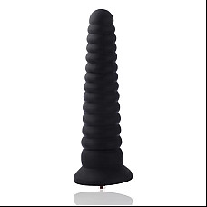 Анальний дилдо у формі вежі для секс-машин Hismith Tower shape Anal Toy, система KlicLok