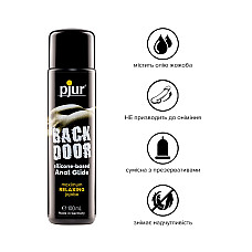 Анальна змазка pjur backdoor anal Relaxing jojoba silicone 100 мл на силіконовій основі з жожоба