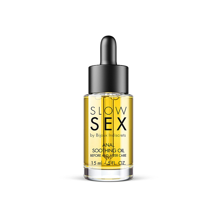 Заспокійлива олія для анального сексу Bijoux Indiscrets Slow Sex Anal Soothing Oil Before & After 15 мл