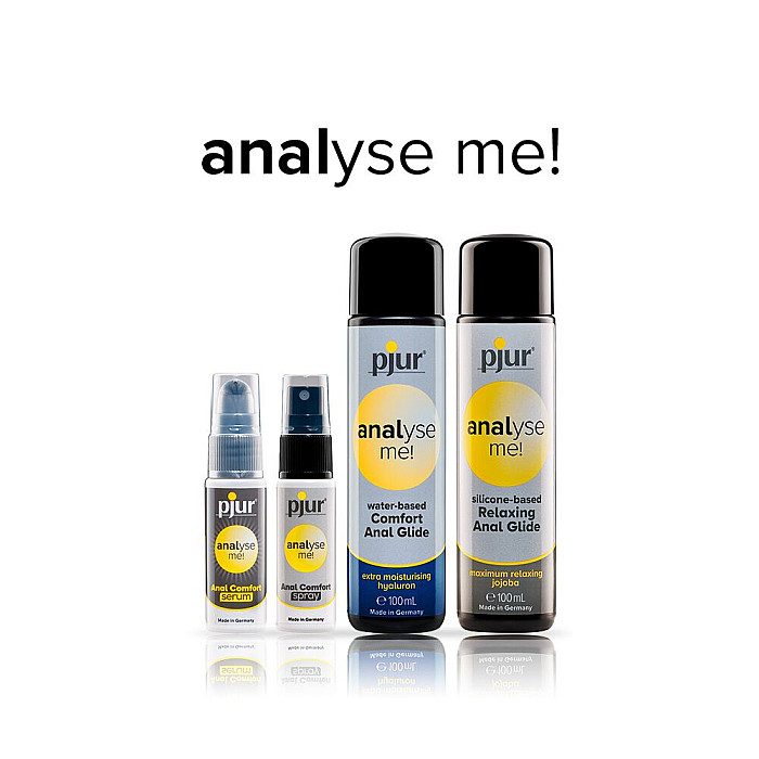 Анальный лубрикант pjur analyse me! Relaxing 250 мл, на силиконовой основе, с маслом жожоба