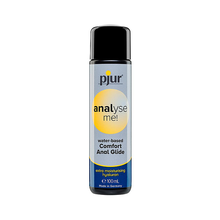 Анальный лубрикант pjur analyse me! Moisturising 100 мл, на водной основе, с гиалуроном