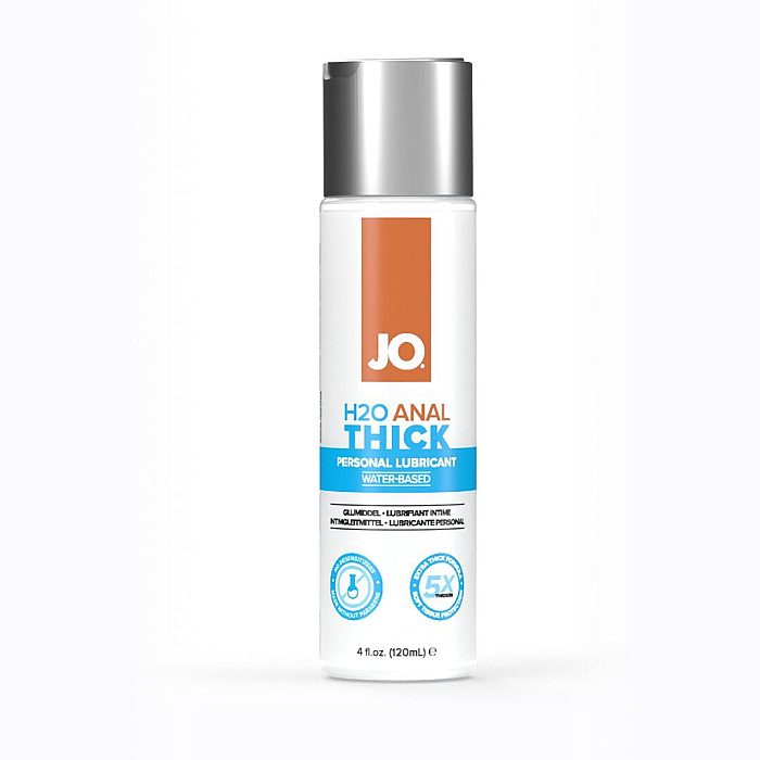Густая анальная смазка JO ANAL H2O – THICK (120 мл) на водной основе