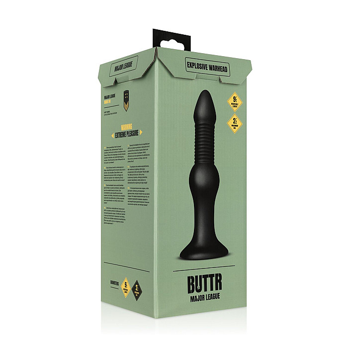 Анальна пробка BUTTR - Explosive Warhead Anal Dildo