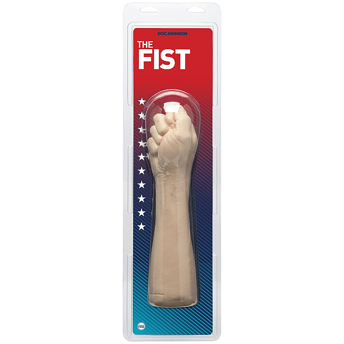 Кулак для фистинга Doc Johnson The Fist, Flesh, реалистичная мужская рука, длинное предплечье