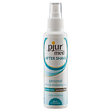 Увлажняющий спрей после бритья pjur med After Shave Spray 100 мл, без спирта, с витамином B5 и алоэ