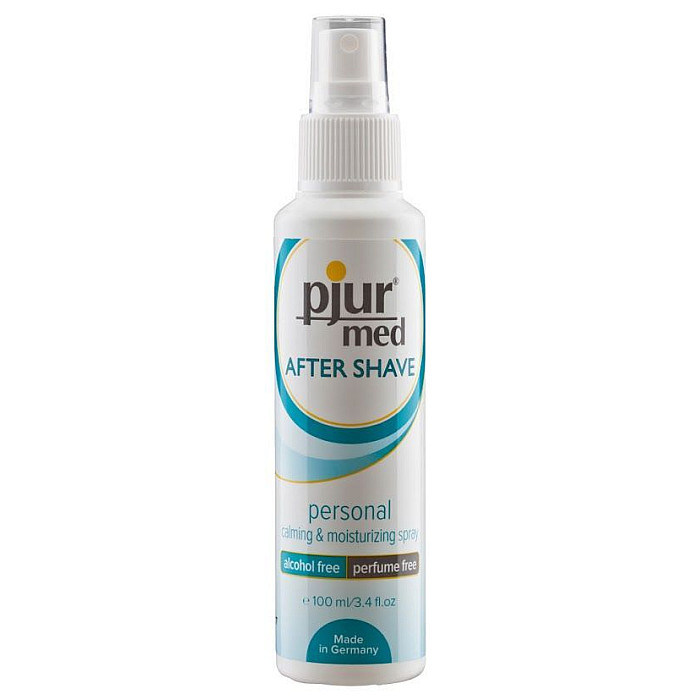 Увлажняющий спрей после бритья pjur med After Shave Spray 100 мл, без спирта, с витамином B5 и алоэ