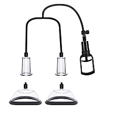 Вакуумная помпа для груди и сосков Men Powerup Passion Pump