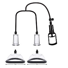 Вакуумная помпа для груди и сосков Men Powerup Passion Pump