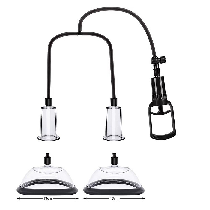 Вакуумная помпа для груди и сосков Men Powerup Passion Pump