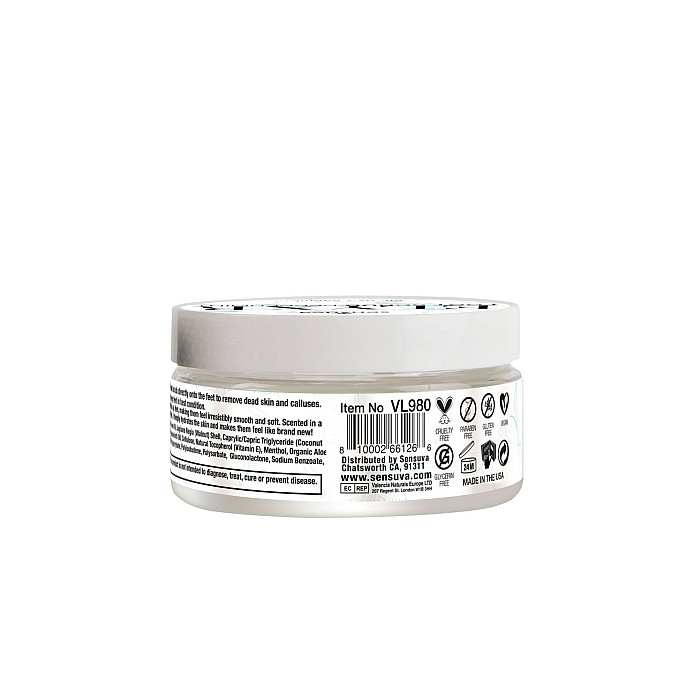 Скраб для ніг Sensuva ELXYR Foot Scrub Peppermint (236 мл)