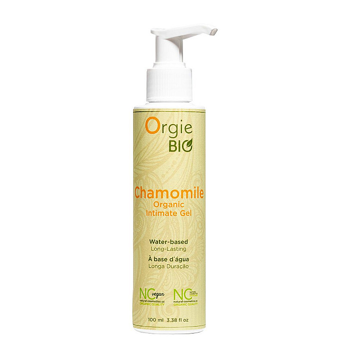 Лубрикант на водной основе Orgie – Bio Chamomile Organic Intimate Gel (100 мл), экстракт ромашки