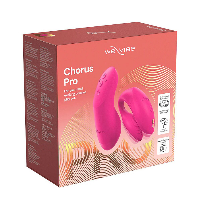 Смарт-вибратор для пар We-Vibe Chorus Pro Electric Pink