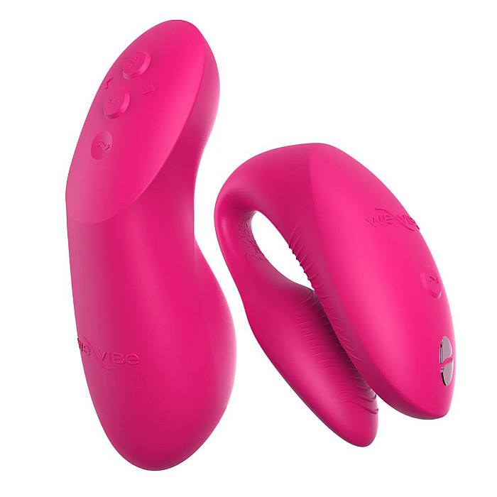 Смарт-вибратор для пар We-Vibe Chorus Pro Electric Pink
