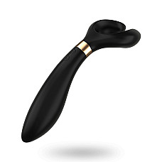 Вибратор для пар Satisfyer Endless Fun Black, 3 независимых мотора, многофункциональный