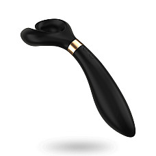 Вибратор для пар Satisfyer Endless Fun Black, 3 независимых мотора, многофункциональный