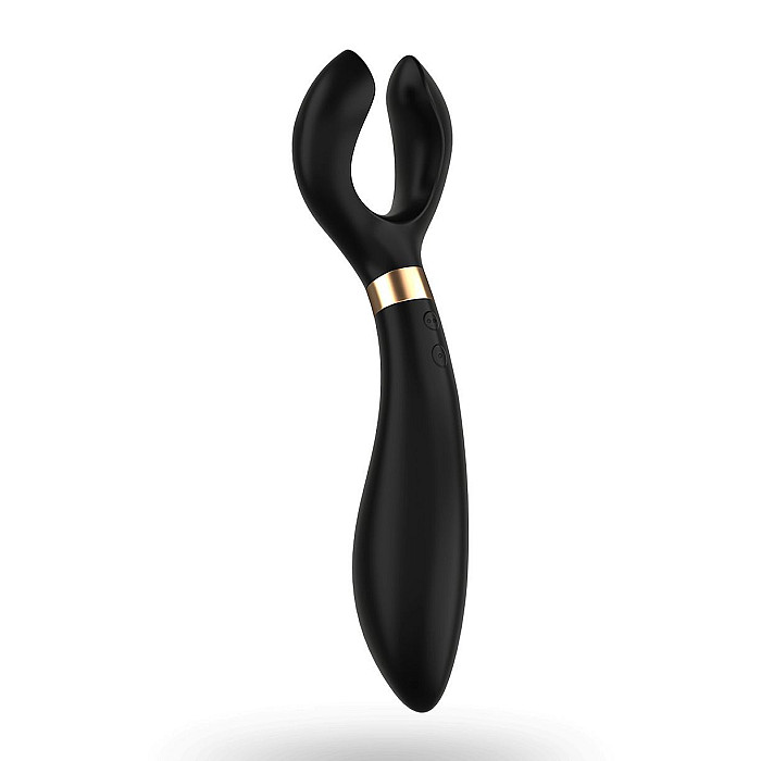 Вибратор для пар Satisfyer Endless Fun Black, 3 независимых мотора, многофункциональный