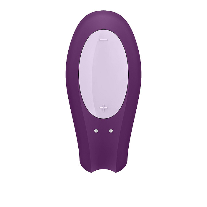 Смарт-вібратор для пар Satisfyer Double Joy Violet із широким кліторальним стимулятором