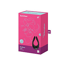 Вибратор для пар Satisfyer Endless Joy Black, 3 независимых мотора, многофункциональный