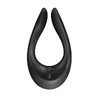 Вибратор для пар Satisfyer Endless Joy Black, 3 независимых мотора, многофункциональный