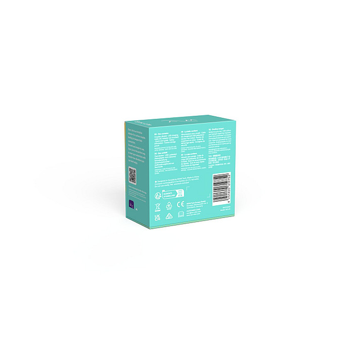 Смарт-вибратор для пар We-Vibe Sync Lite Aqua, 10 виброрежимов, можно совмещать с проникающим сексом