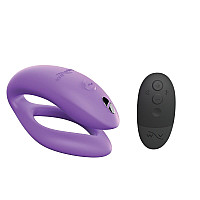 Смарт-вибратор для пар We-Vibe Sync O Light Purple, пульт ДУ