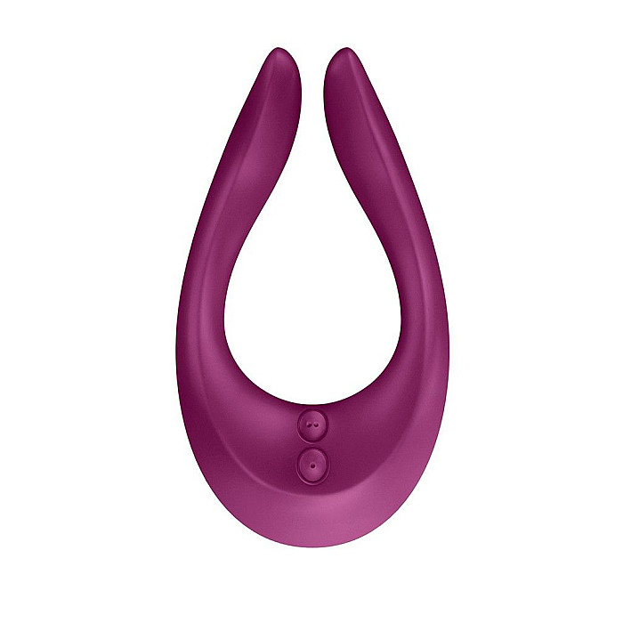 Вибратор для пар Satisfyer Endless Joy (Berry), 3 независимых мотора, многофункциональный