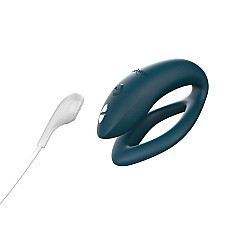 Смарт-вибратор для пар We-Vibe Sync O Velvet Green, пульт ДУ