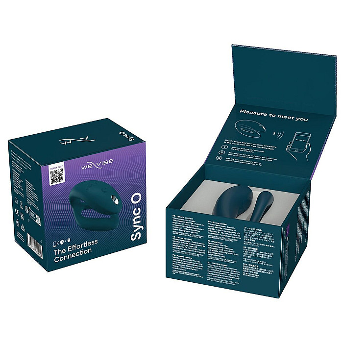 Смарт-вибратор для пар We-Vibe Sync O Velvet Green, пульт ДУ