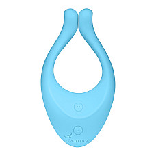 Вибратор для пар Satisfyer Endless Love Blue, 3 независимых мотора, многофункциональный