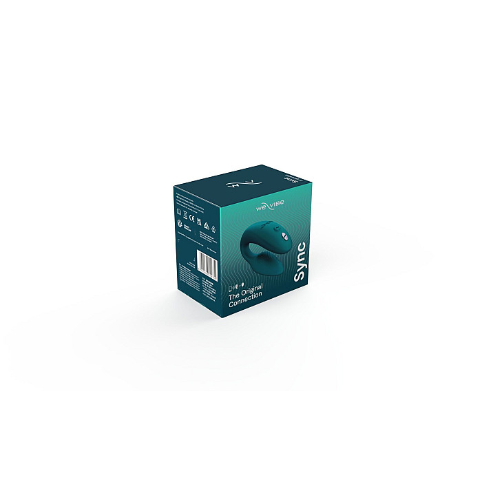 Смарт-вібратор для пар We-Vibe Sync 2 Green Velvet, 10 віброрежимів, пульт ДК