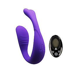 Вибратор для пар Adrien Lastic Mini Romeo II с пультом LRS и двумя моторчиками