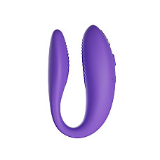 Смарт-вибратор для пар We-Vibe Sync GO Light Purple, тревел-кейс