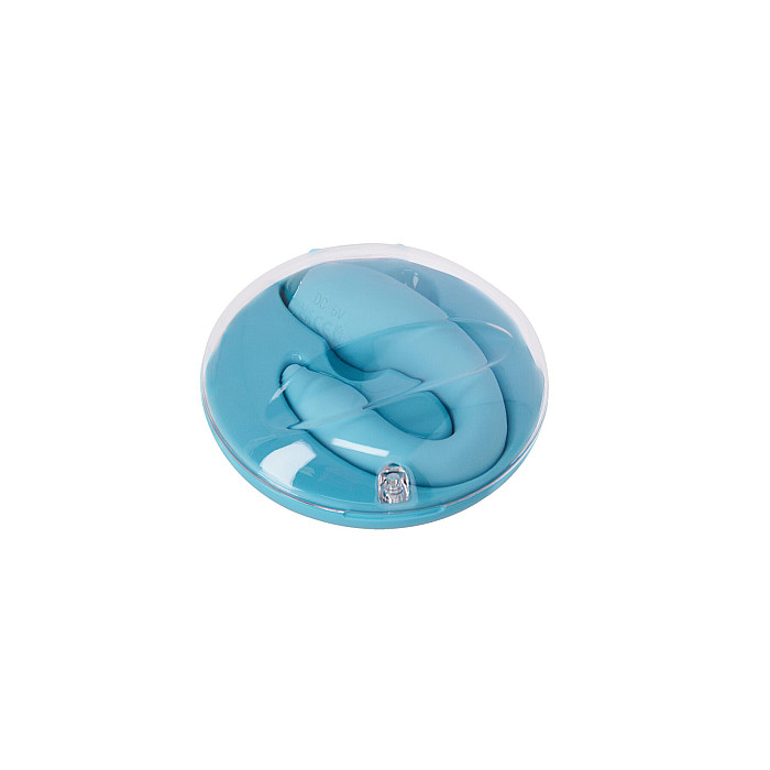 Вибратор для пар FairyGasm PleasureBerry blue, зарядный кейс, пульт ДУ